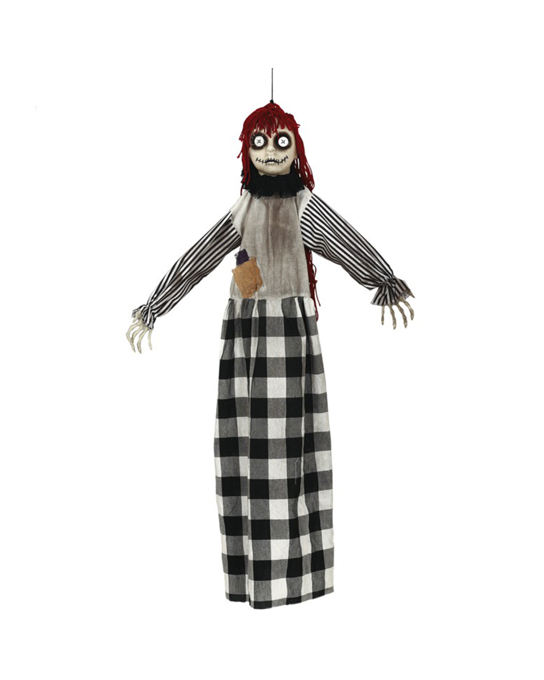 Unheimliche Voodoo Puppe Hängefigur als 🎃 Deko