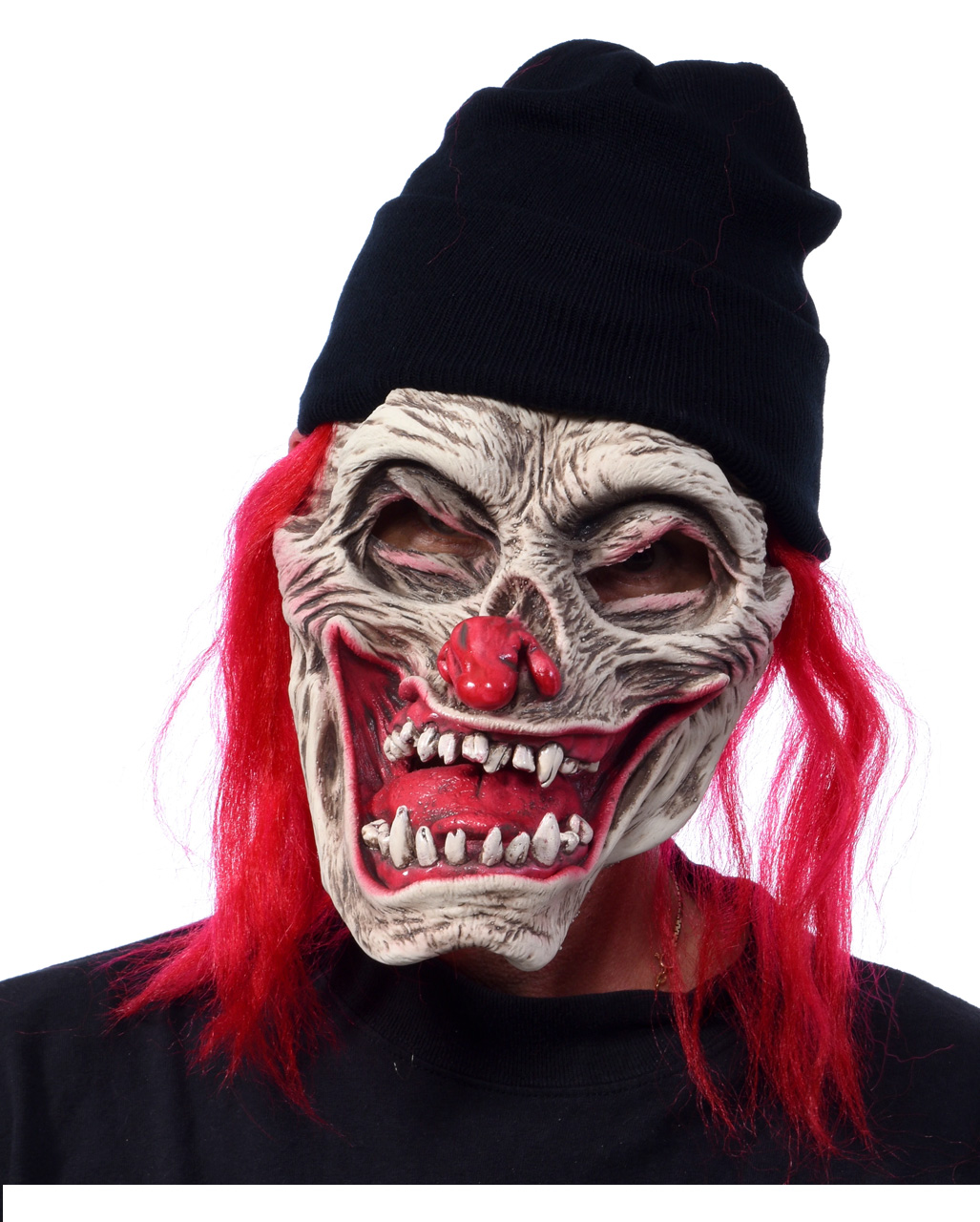 Zombie Maske aus Latex Halloween Zombiemaske Halloweenmaske Horror Verkleidung 