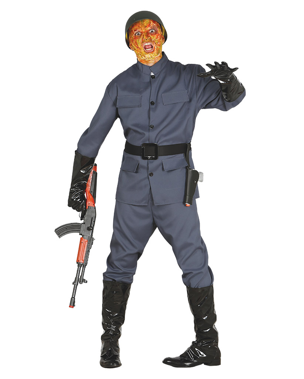 Maschinengewehr zum Kostüm Soldat Polizist zu Karneval Fasching Orl 