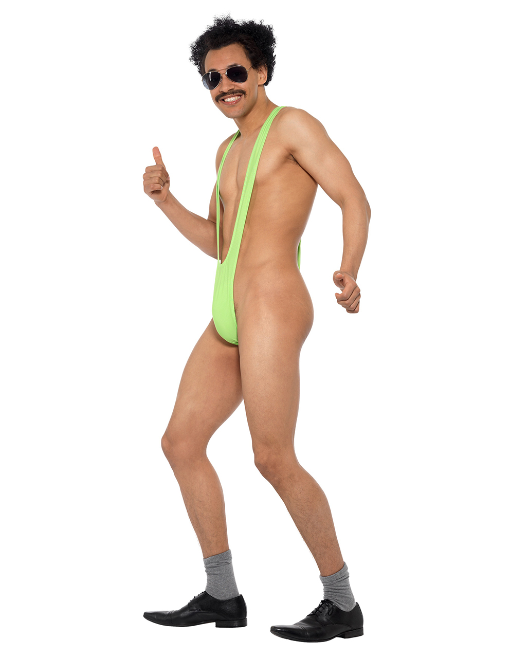 Badeanzug Männer Fasching Karneval Bade Anzug Männer Mankini Borat Kostüm 