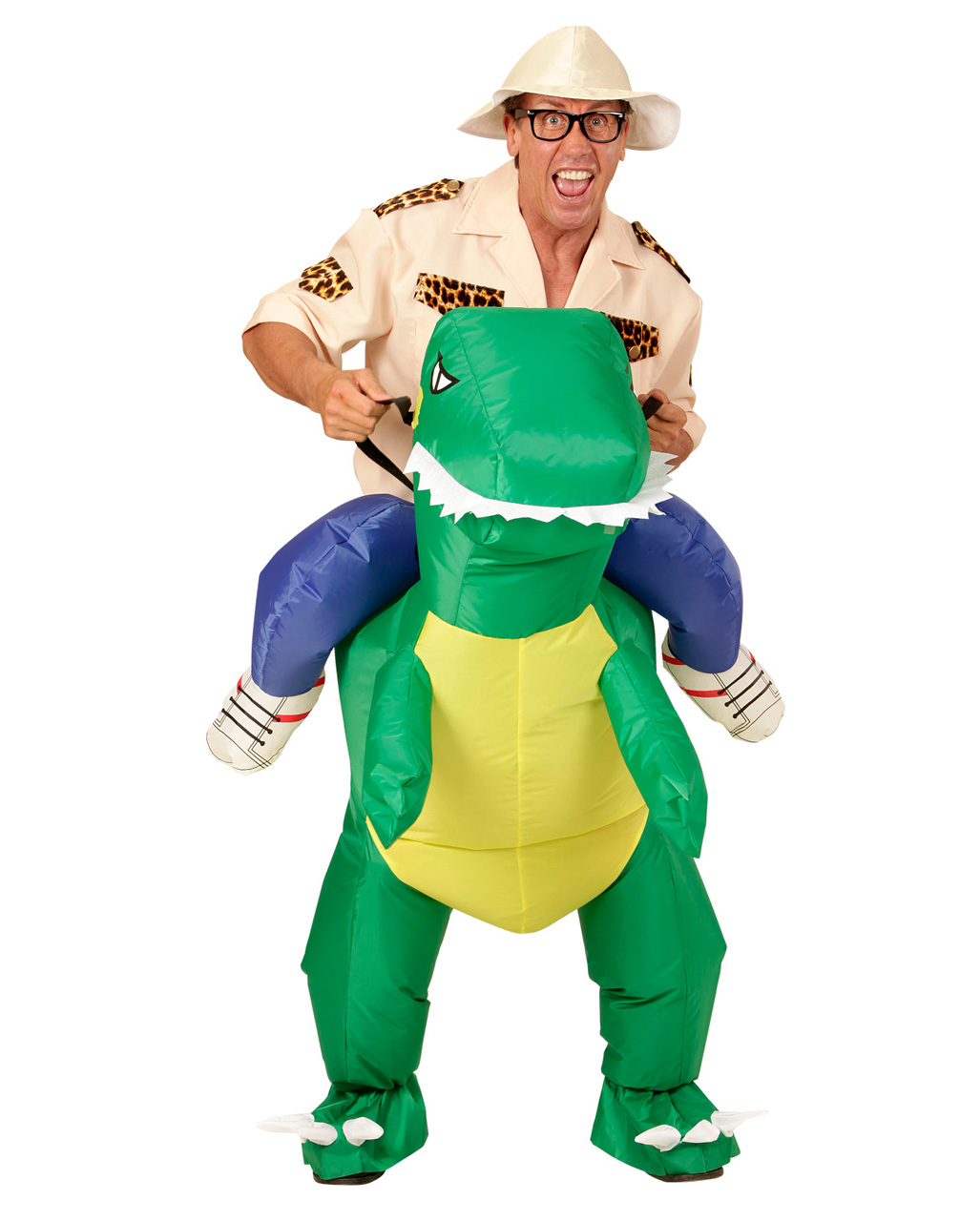 Dinosaur Piggyback Costume Inflatable for carnival | - Karneval Universe