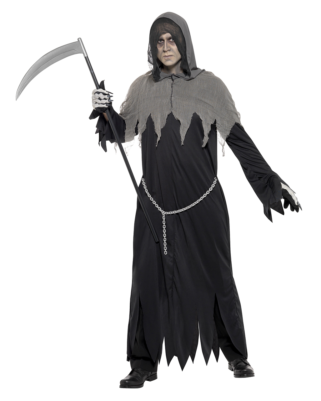 Creepy Grim Reaper Robe | Grim Reaper Kostm with hood | - Karneval Universe