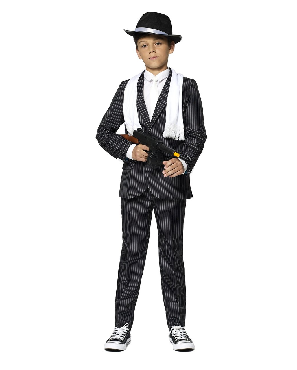 Pinstripe Gangster Suit For Kids- Suitmeister | - Karneval Universe