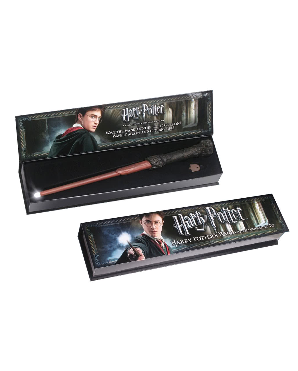LED Harry Potter LED zauberstab Magic Wand Leuchtzauberstab Dumbledore Boxed