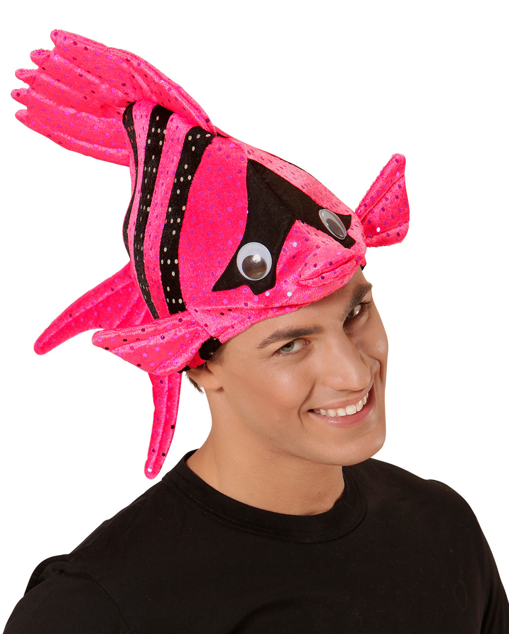 Tropical Fish Hat Pink for carnival 