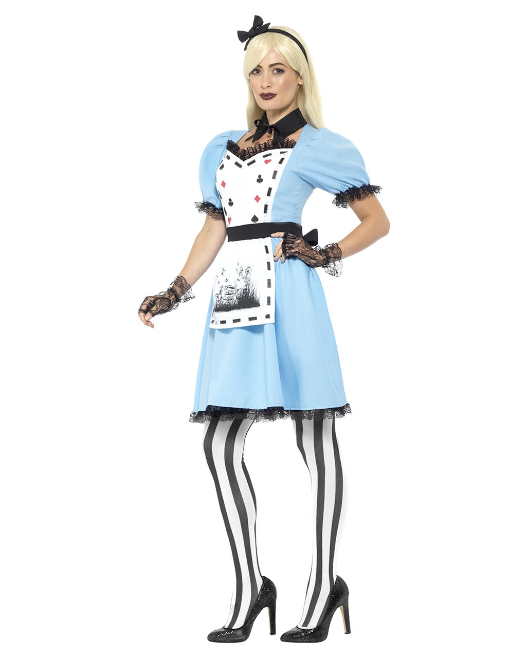 Alice im Märchenland Kinderkostüm NEU Mädchen Karneval Fasching Verkleidung Ko