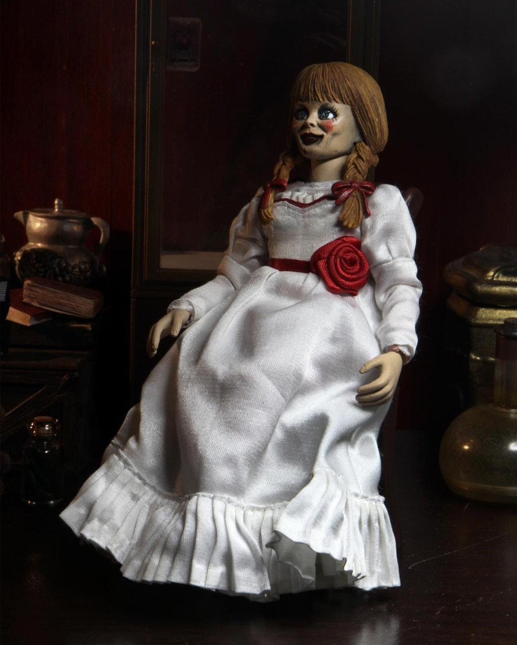 Figurine en carton Annabelle Doll Possessed verre Case poupée 177 cm