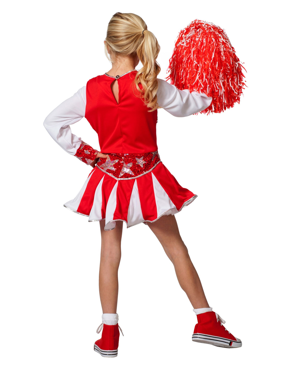 WIL Kinder Kostüm Cheerleader Tänzerin Karneval Fasching 