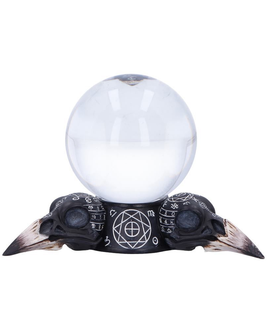Gothic Sensenmann Statue - Kristallkugel Mit LED Beleuchtung