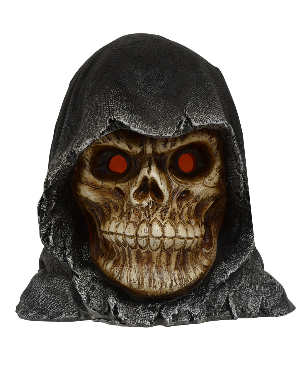 Grim Reaper Totenkopf mit leuchtenden Augen 🎃