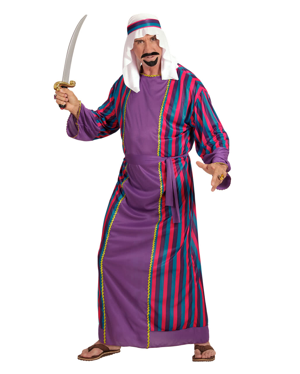 Arab Sheik Costume 3 Pcs. as Sultan costume | - Karneval Universe
