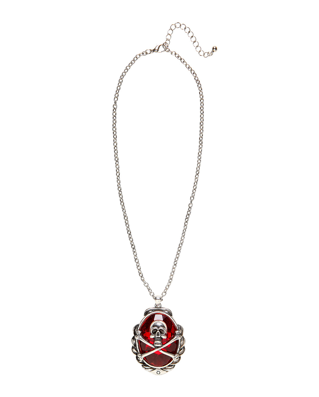 Pirate Necklace With Skull & Bones for Halloween