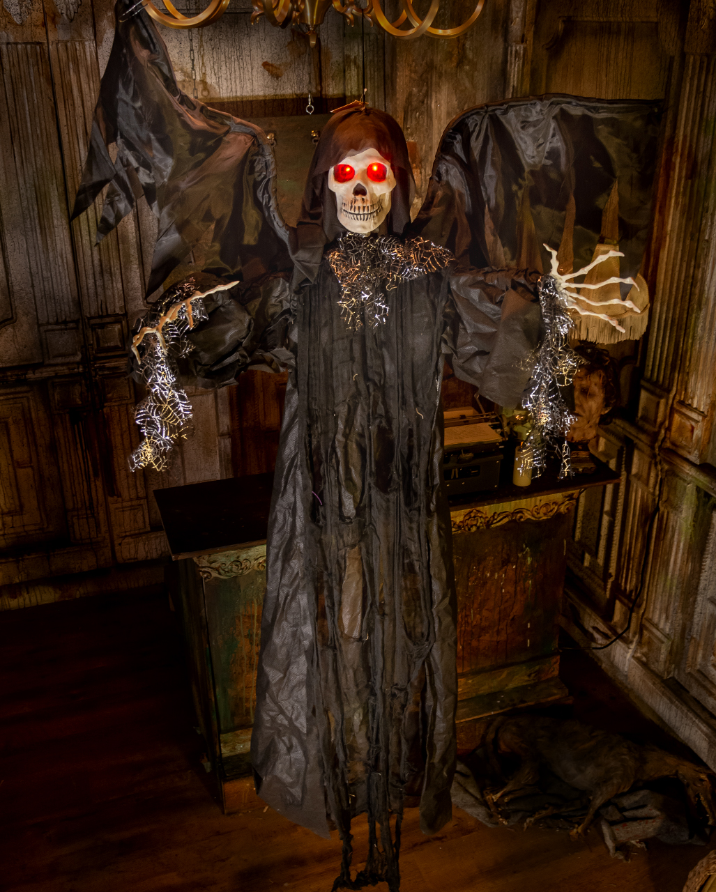 MIJOMA Heißer Draht Rentier - Weihnachtsspiel Mit Licht & Sound Für Die Familie