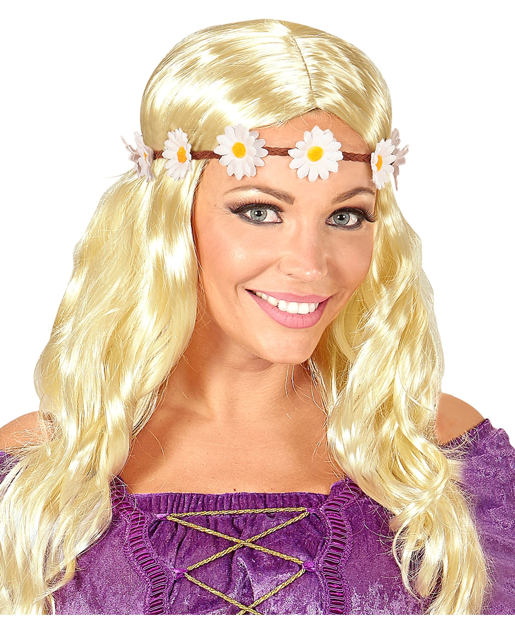 Kopfband Haarband zum Hippie Kostüm an Karneval Fasching 