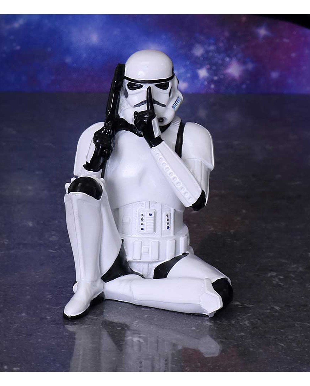NO NAME Dekofigur Wackelfigur Star Wars Stormtrooper Peace Autodeko  Wackelkopffigur, Sammlerfigur